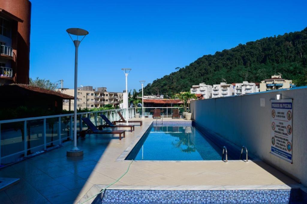 Apartamento Praia Grande Ubatuba Com Churrasqueira Privativa Kültér fotó