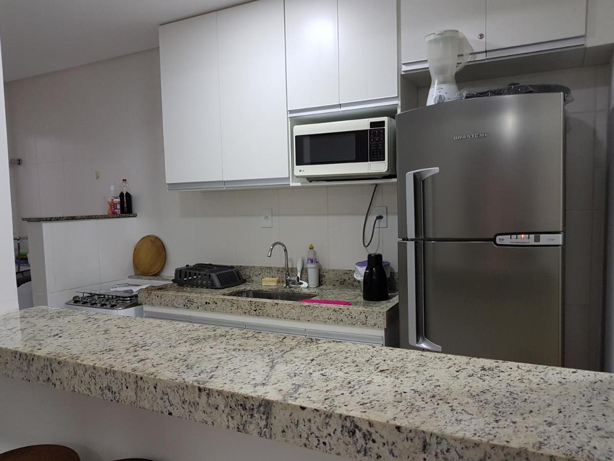 Apartamento Praia Grande Ubatuba Com Churrasqueira Privativa Kültér fotó